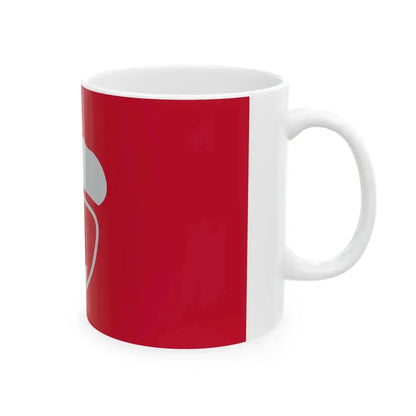 New Raleigh Flag (United States) White Coffee Mug - Go Mug Yourself