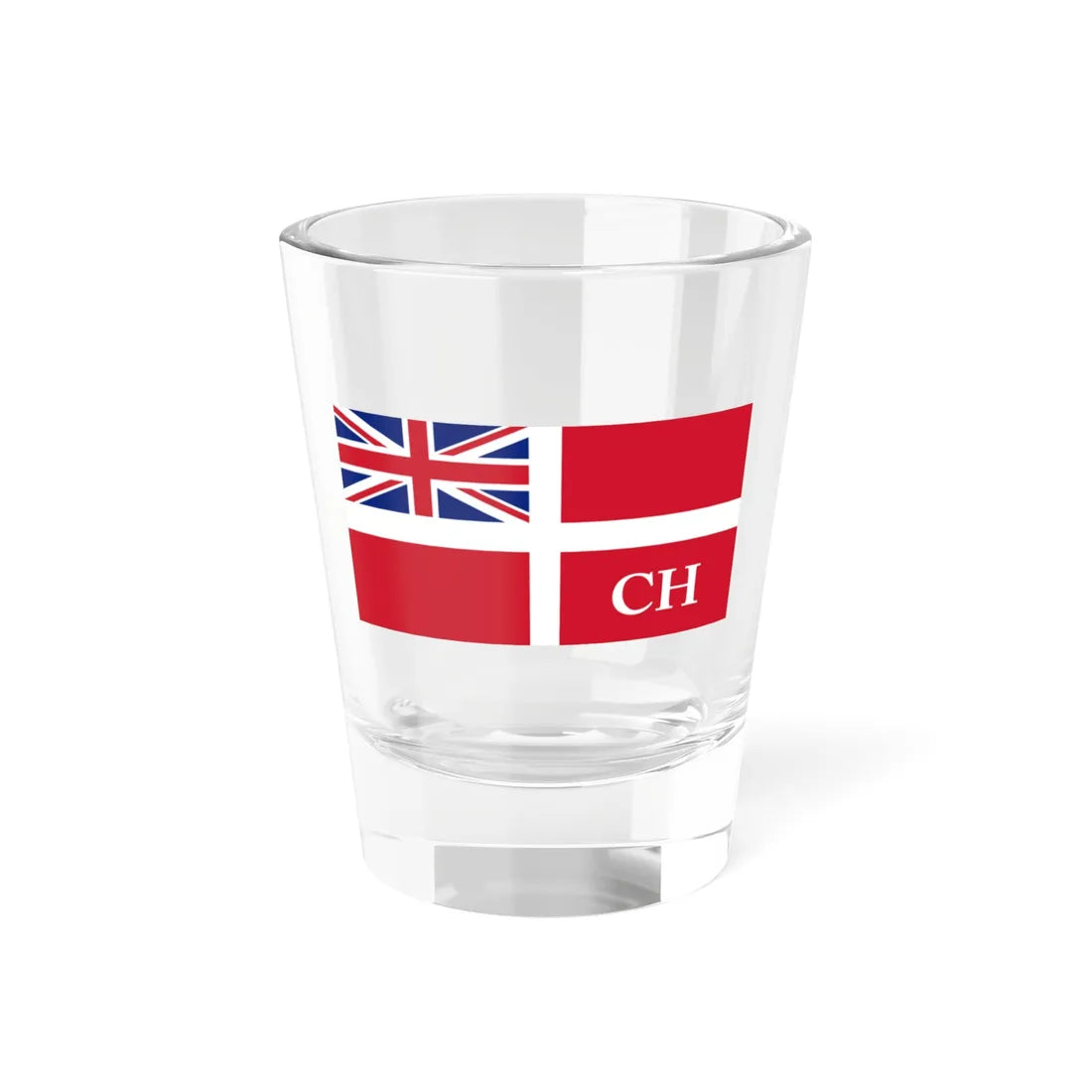 New South Wales Customs Flag 1882-1901 (Australia) Shot Glass 1.5oz 1.5oz - Go Mug Yourself