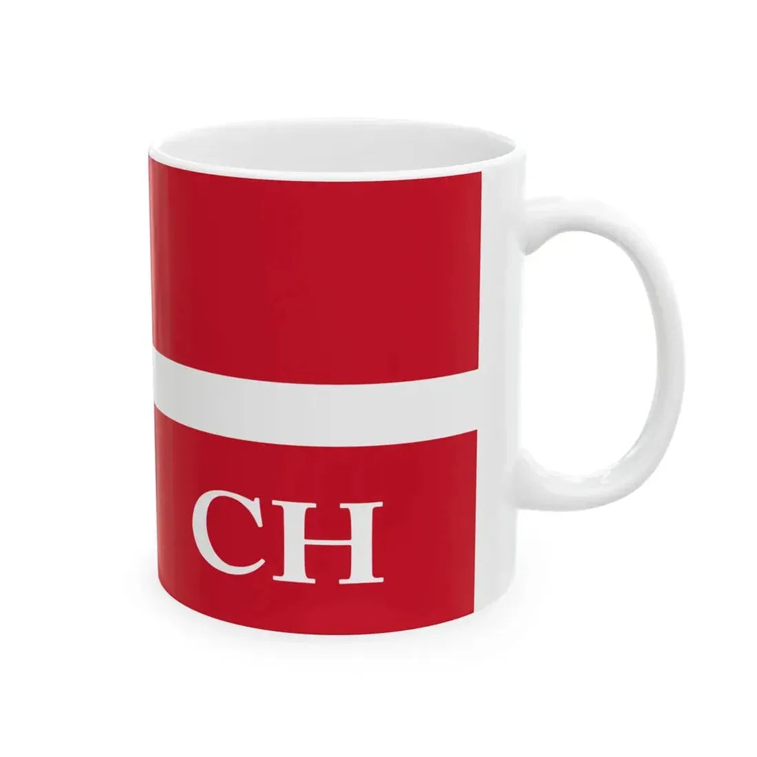 New South Wales Customs Flag 1882-1901 (Australia) White Coffee Mug - Go Mug Yourself