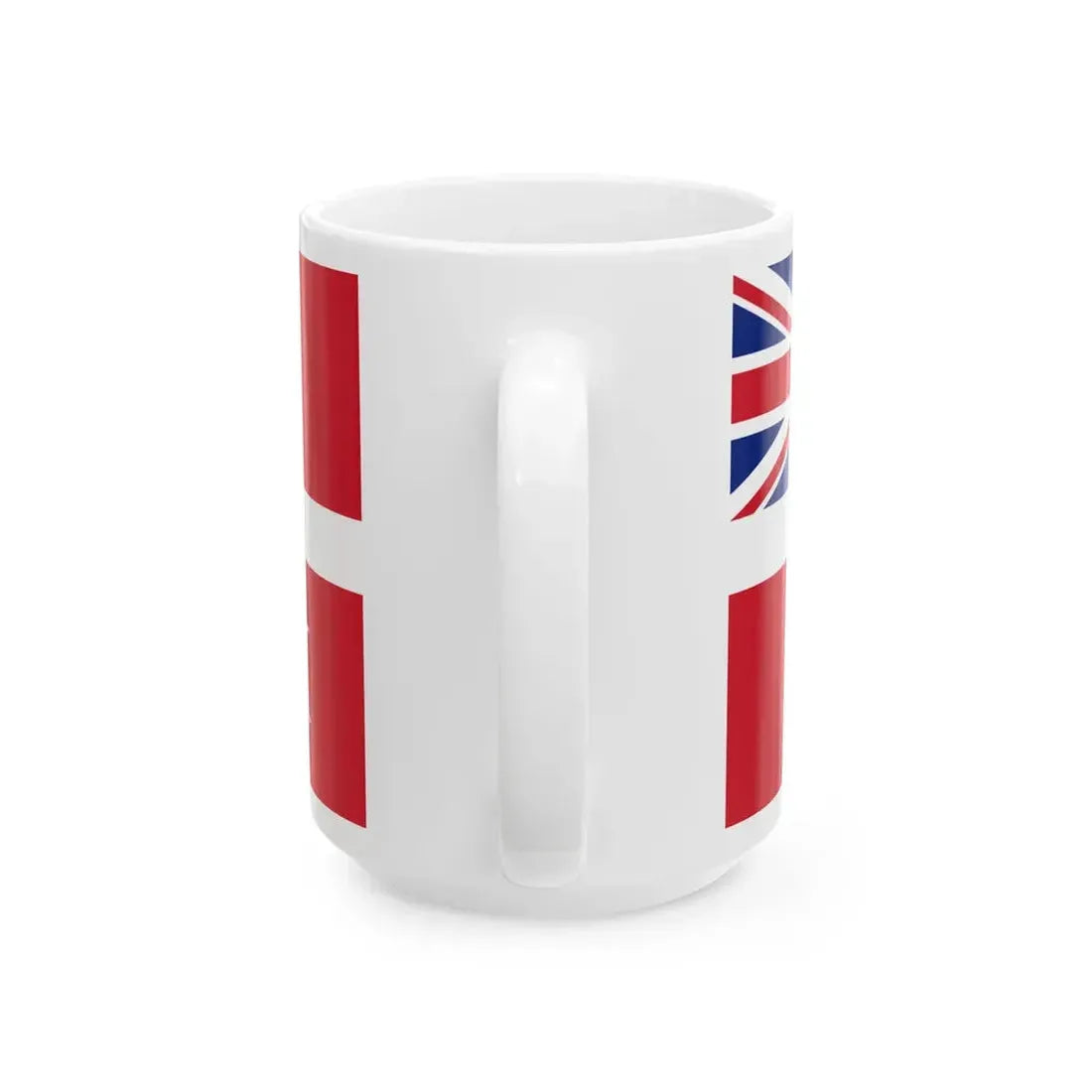 New South Wales Customs Flag 1882-1901 (Australia) White Coffee Mug - Go Mug Yourself
