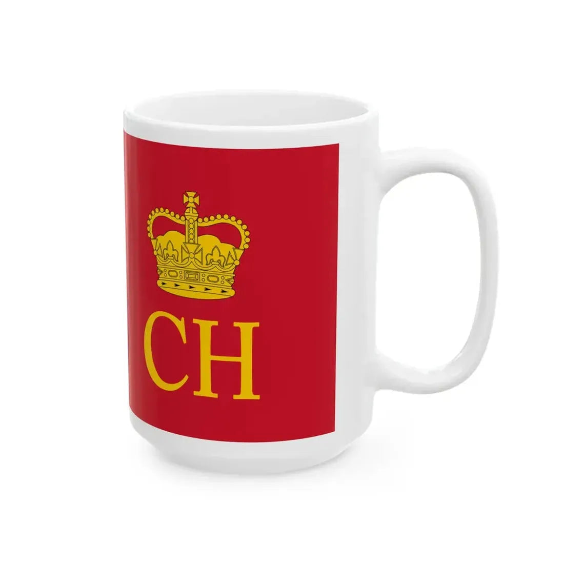New South Wales Customs House Flag 1832 (Australia) White Coffee Mug - Go Mug Yourself
