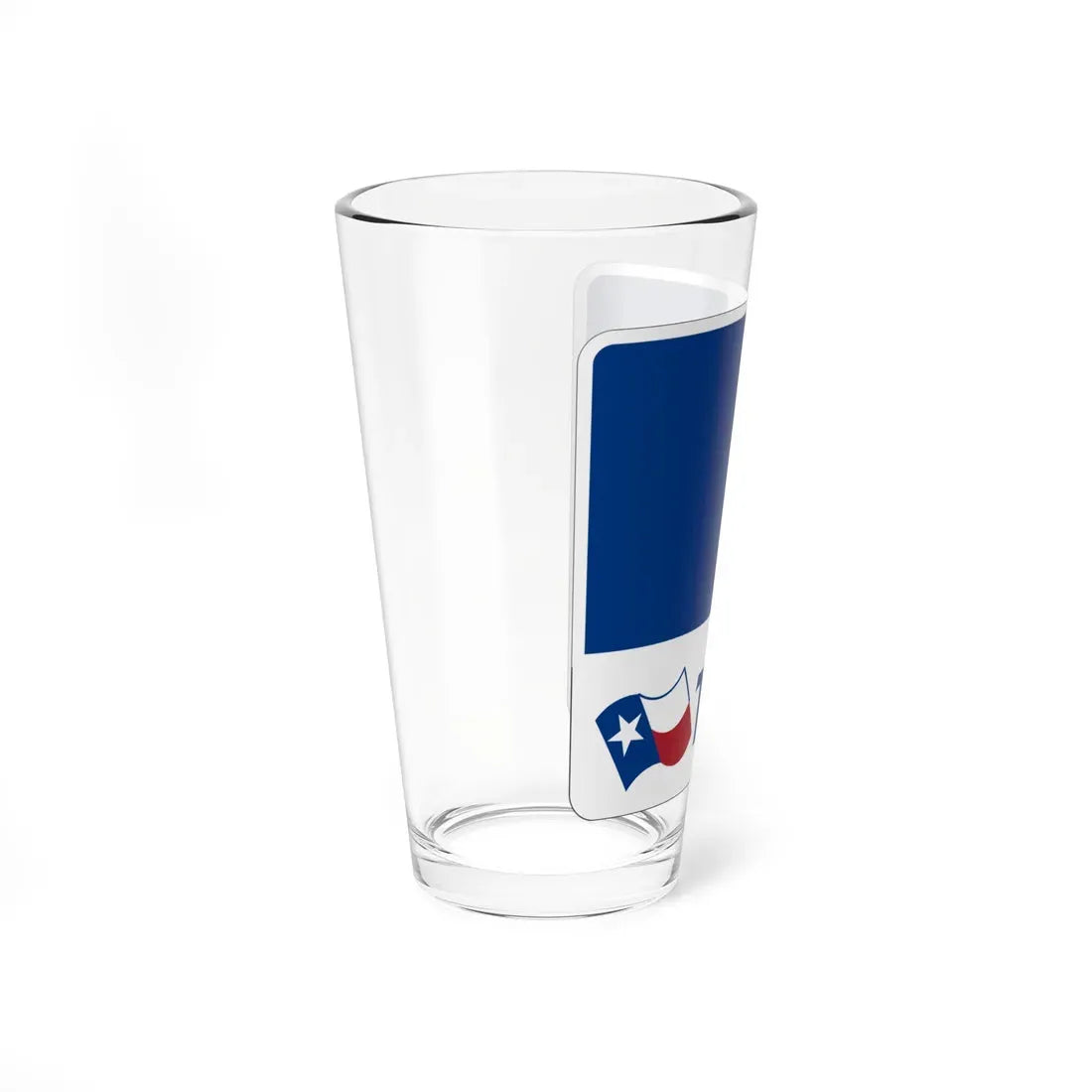 New Texas toll sign template (Texas) (Road Sign) Pint Glass 16oz - Go Mug Yourself