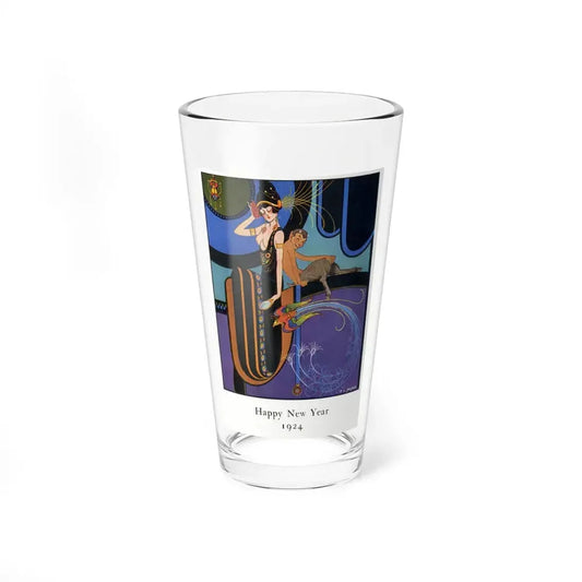 New Year's Eve at the Hotel St. Francis, San Francisco, 1924 (Magazine Illustration) Pint Glass 16oz 16oz - Go Mug Yourself