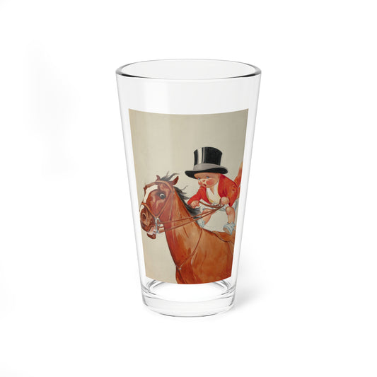 New Year's Baby, probable January calendar illustration (Magazine Illustration) Pint Glass 16oz-16oz-Go Mug Yourself