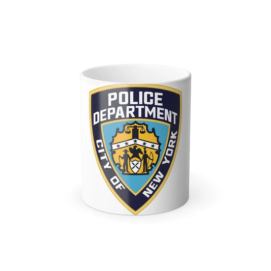 New York City Police Department - Color Changing Mug 11oz-11oz-Go Mug Yourself