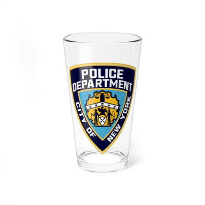 New York City Police Department - Pint Glass 16oz-16oz-Go Mug Yourself