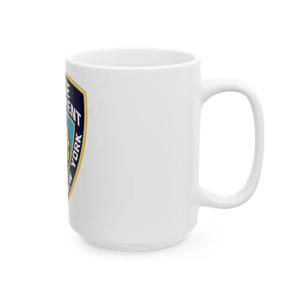 New York City Police Department - White Coffee Mug-Go Mug Yourself