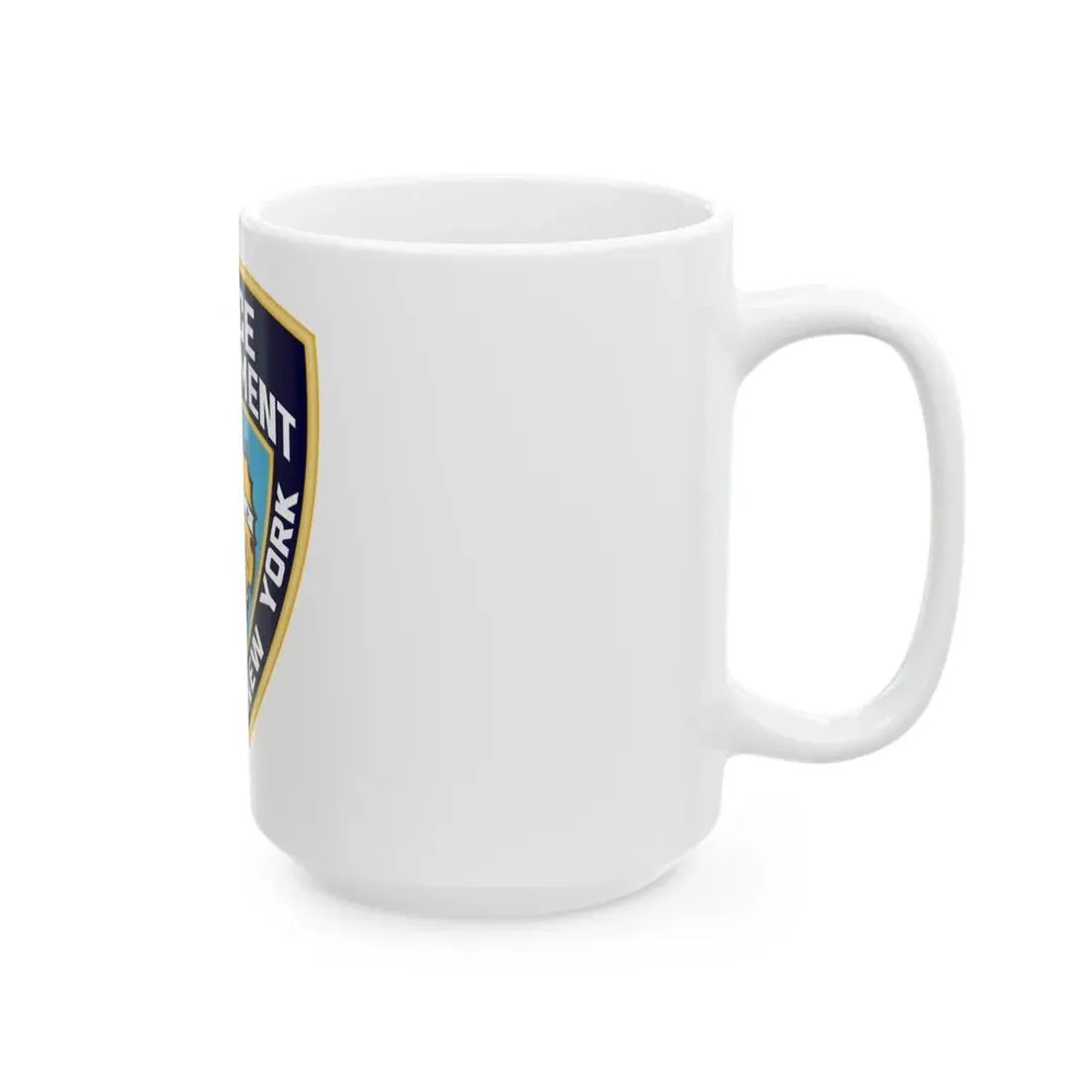 New York City Police Department - White Coffee Mug - Go Mug Yourself