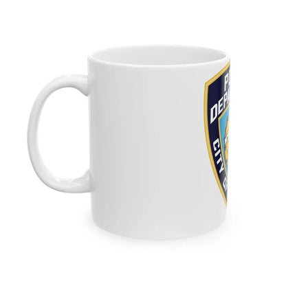 New York City Police Department - White Coffee Mug-Go Mug Yourself