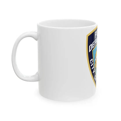 New York City Police Department - White Coffee Mug - Go Mug Yourself