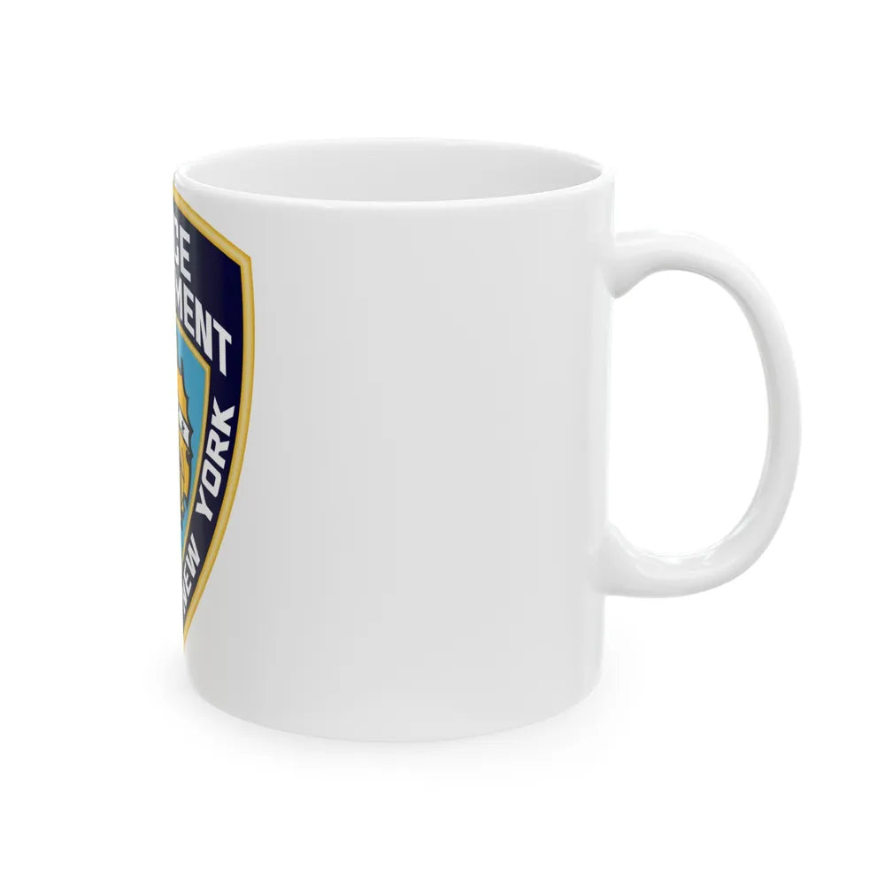 New York City Police Department - White Coffee Mug-Go Mug Yourself