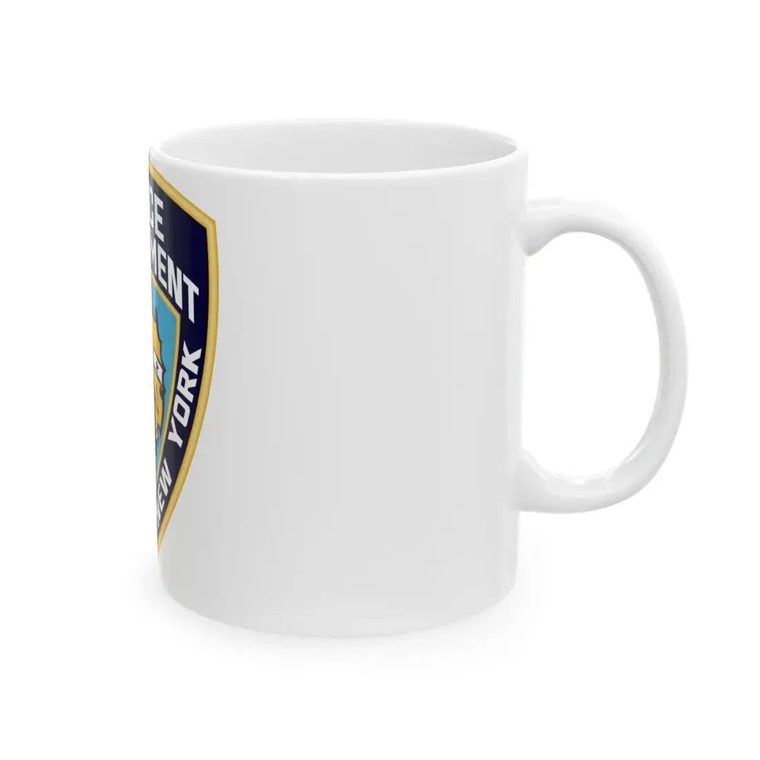 New York City Police Department - White Coffee Mug - Go Mug Yourself