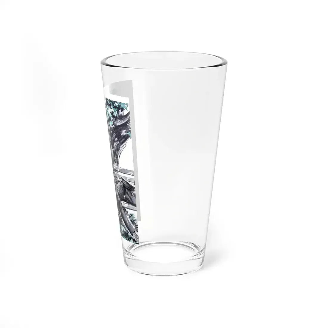 New York Is A Terrible Place, Good Housekeeping, January 1943 (Magazine Illustration) Pint Glass 16oz - Go Mug Yourself