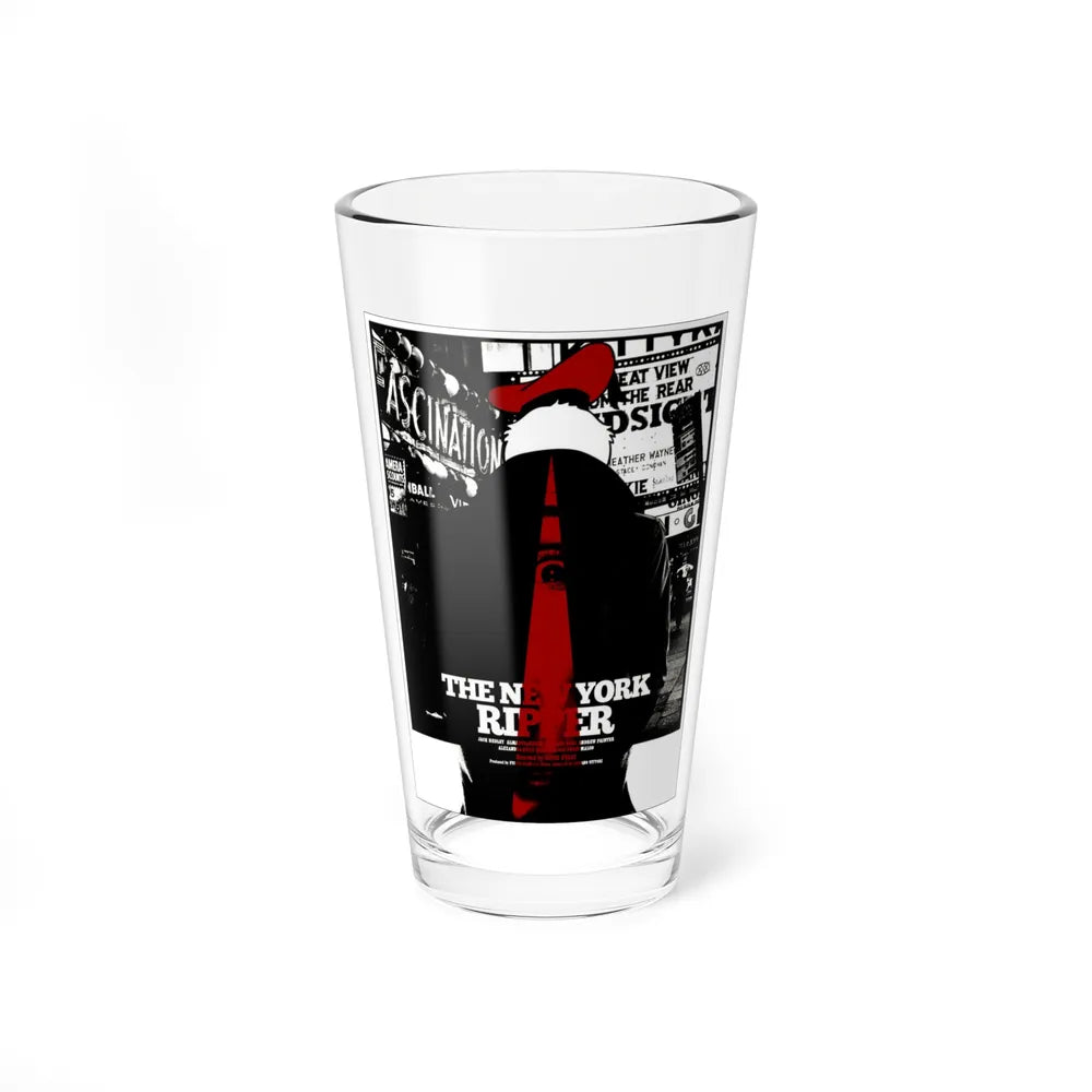 NEW YORK RIPPER (MONDO) 1982 Movie Poster - Pint Glass 16oz-16oz-Go Mug Yourself