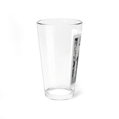 New York Society At Work - Part III The Ball, Harper's Bazar, February 1910 (Magazine Illustration) Pint Glass 16oz - Go Mug Yourself