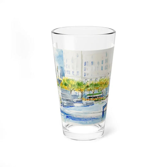 New York Street Scenes (1) (Magazine Illustration) Pint Glass 16oz 16oz - Go Mug Yourself