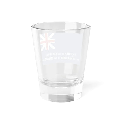 New York Union Flag 1775 reverse (United States) Shot Glass 1.5oz - Go Mug Yourself