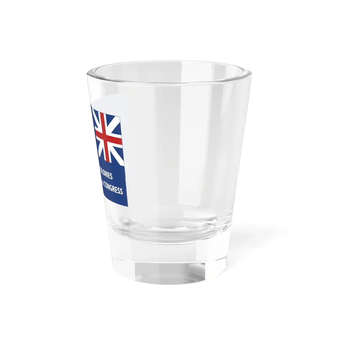 New York Union Flag 1775 reverse (United States) Shot Glass 1.5oz - Go Mug Yourself