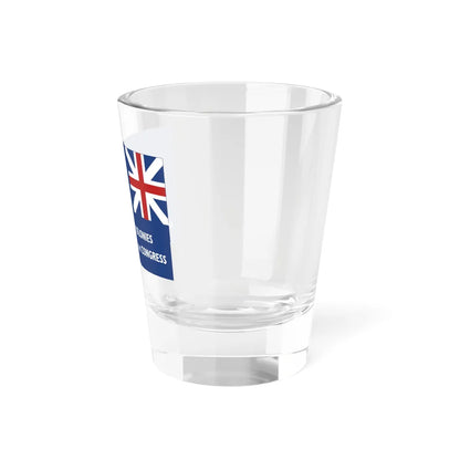 New York Union Flag 1775 reverse (United States) Shot Glass 1.5oz - Go Mug Yourself