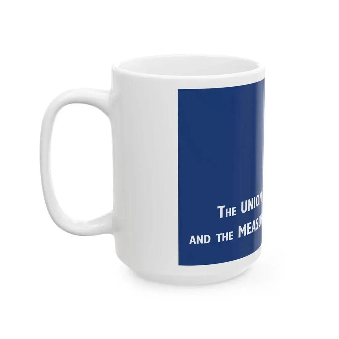 New York Union Flag 1775 reverse (United States) White Coffee Mug - Go Mug Yourself