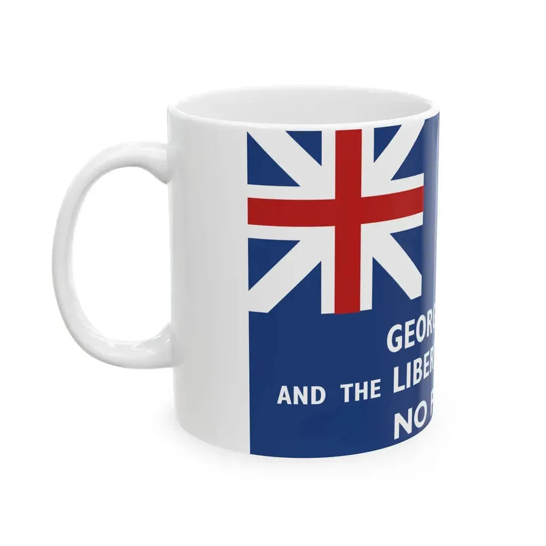 New York Union Flag 1775 (United States) White Coffee Mug - Go Mug Yourself