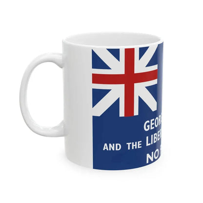 New York Union Flag 1775 (United States) White Coffee Mug - Go Mug Yourself