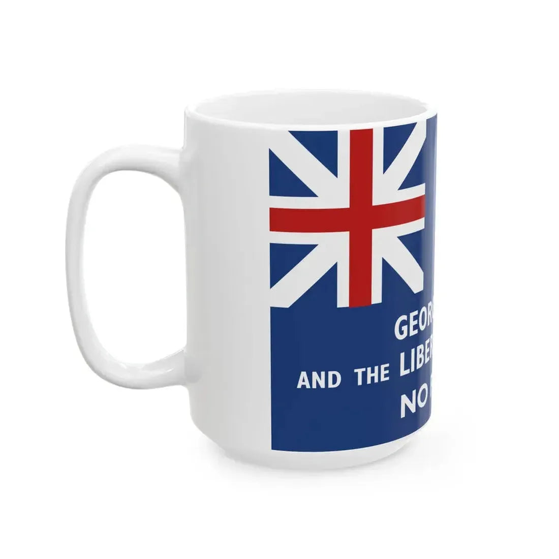 New York Union Flag 1775 (United States) White Coffee Mug - Go Mug Yourself