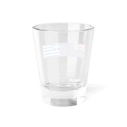 New Zealand and Greece flags (Greece) Shot Glass 1.5oz - Go Mug Yourself