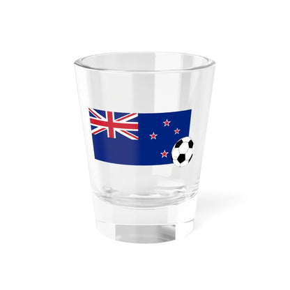 New Zealand flag football (New Zealand) Shot Glass 1.5oz 1.5oz - Go Mug Yourself