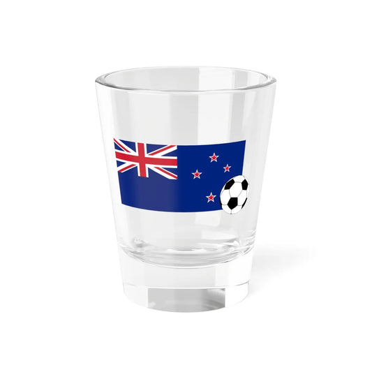 New Zealand flag football (New Zealand) Shot Glass 1.5oz 1.5oz - Go Mug Yourself