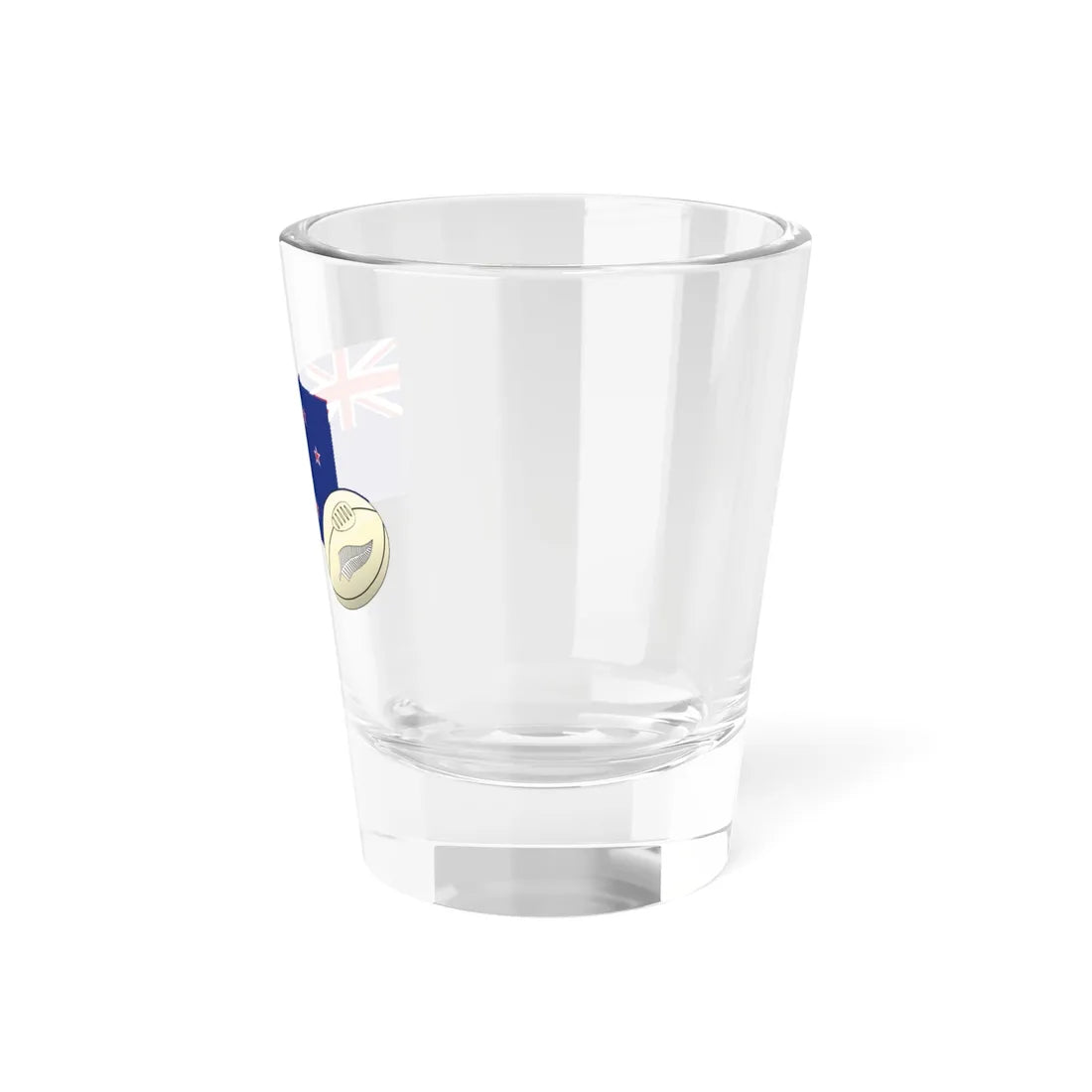 New Zealand flag rugby (New Zealand) Shot Glass 1.5oz - Go Mug Yourself
