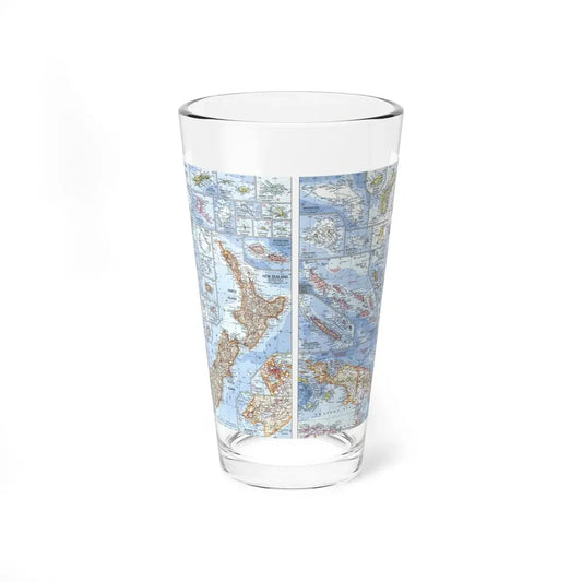 New Zealand, New Guinea (1962) (Map) Pint Glass 16oz 16oz - Go Mug Yourself