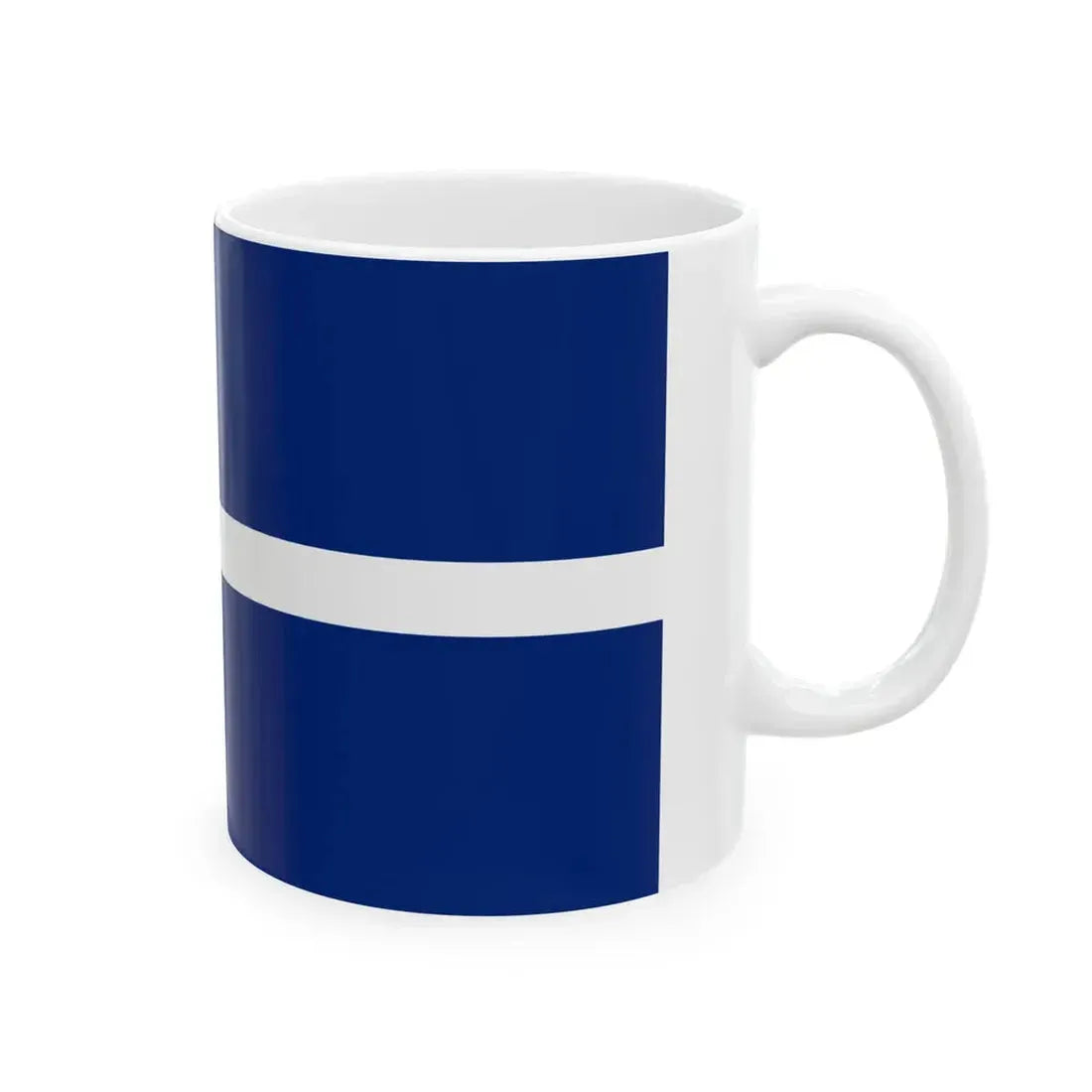 New Zealand Yacht Ensign (New Zealand) White Coffee Mug - Go Mug Yourself