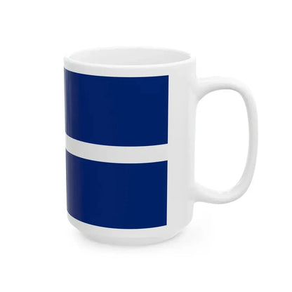 New Zealand Yacht Ensign (New Zealand) White Coffee Mug - Go Mug Yourself