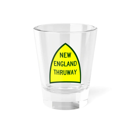 NewEngThruway (New York) (Road Sign) Shot Glass 1.5oz 1.5oz - Go Mug Yourself