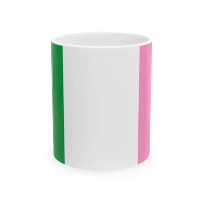 Newfoundland Tricolour (Canada) White Coffee Mug 11oz - Go Mug Yourself