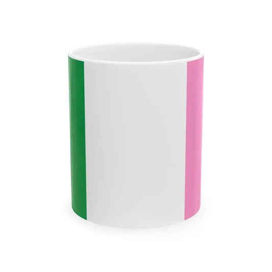 Newfoundland Tricolour (Canada) White Coffee Mug 11oz - Go Mug Yourself
