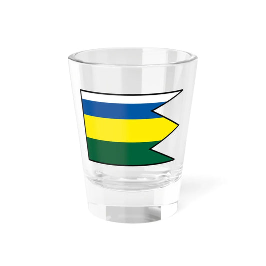 Nezbudska Lucka Zilina Flag (Slovakia) Shot Glass 1.5oz 1.5oz - Go Mug Yourself