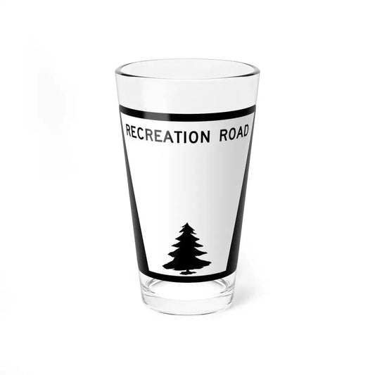 NF Blank (Nebraska) (Road Sign) Pint Glss 16oz 16oz - Go Mug Yourself
