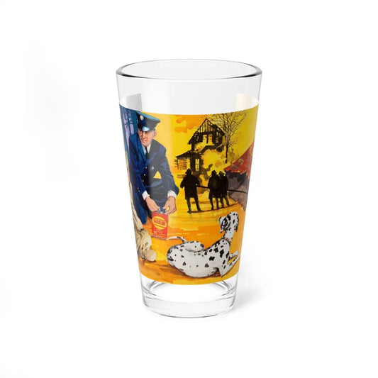 NFPA- Lesson for Boy Scouts (Magazine Illustration) Pint Glass 16oz 16oz - Go Mug Yourself