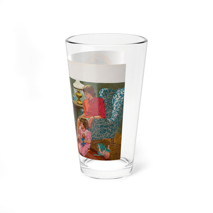 NFPA - Sparky, The Home Escape Plan (1) (Magazine Illustration) Pint Glass 16oz-Go Mug Yourself