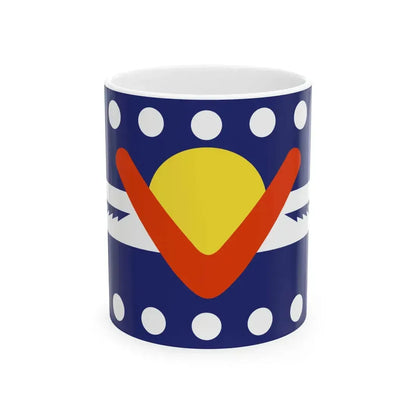 Ngarrindjeri Nation Flag (Australia) White Coffee Mug 11oz - Go Mug Yourself
