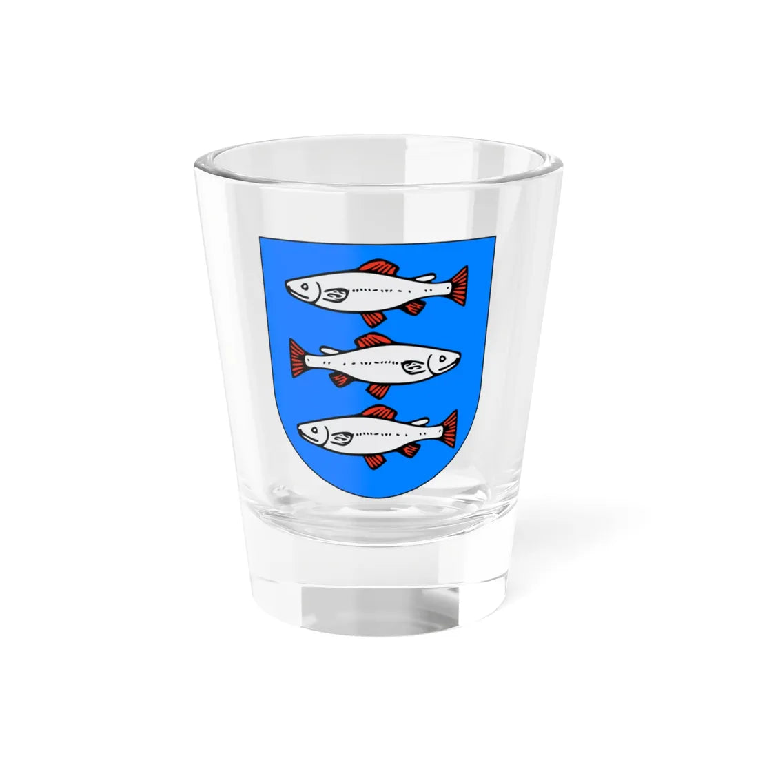 ÅngermanlanCoA (Sweden) (Coat of Arms) Shot Glass 1.5oz 1.5oz - Go Mug Yourself