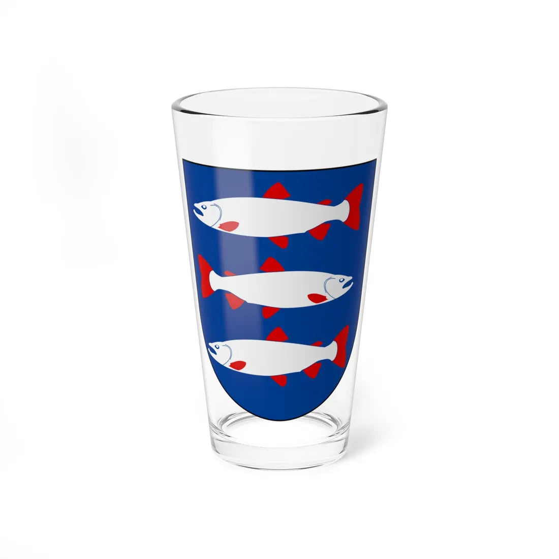 Ångermanland vapen (Sweden) (Coat of Arms) Pint Glass 16oz - Go Mug Yourself