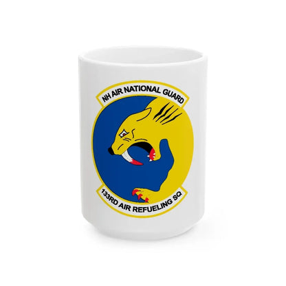 NH ANG 133rd ARS 2 (U.S. Air Force) White Coffee Mug 15oz - Go Mug Yourself