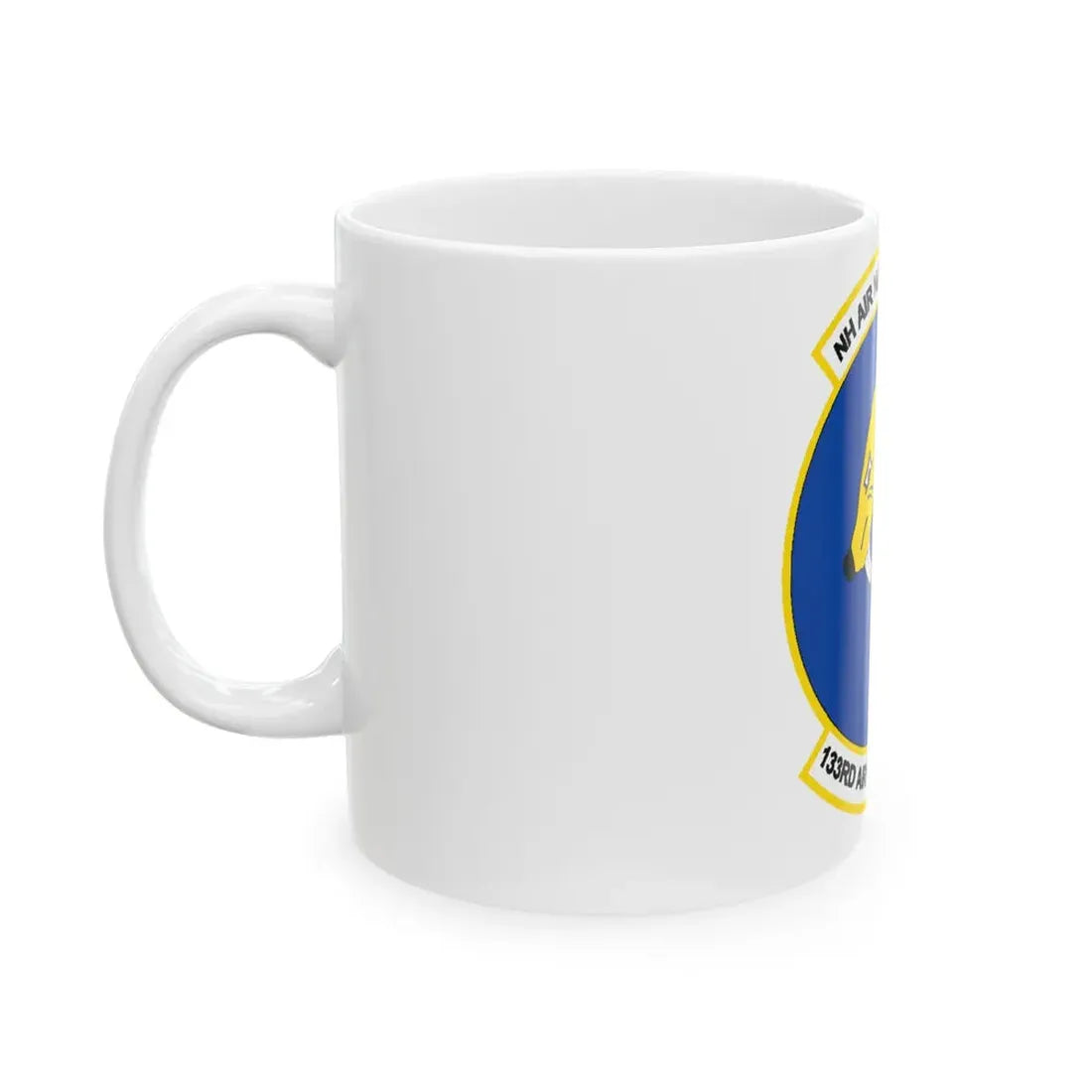 NH ANG 133rd ARS 2 (U.S. Air Force) White Coffee Mug - Go Mug Yourself