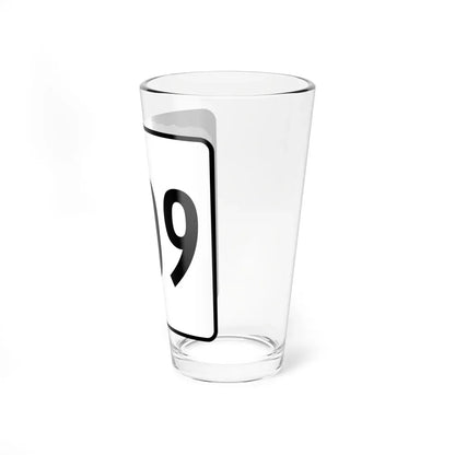 NH Route 109 (New Hampshire) (Road Sign) Pint Glass 16oz - Go Mug Yourself