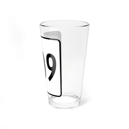 NH Route 109 (New Hampshire) (Road Sign) Pint Glss 16oz - Go Mug Yourself