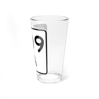 NH Route 109A (New Hampshire) (Road Sign) Pint Glss 16oz - Go Mug Yourself