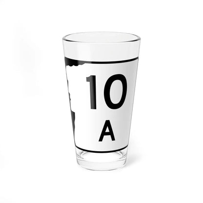 NH Route 10A (New Hampshire) (Road Sign) Pint Glass 16oz 16oz - Go Mug Yourself